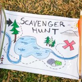 scavenger hunt map