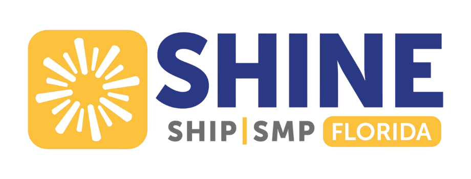 SHINE logo Florida SHIP SMP Department of Elder Affairs